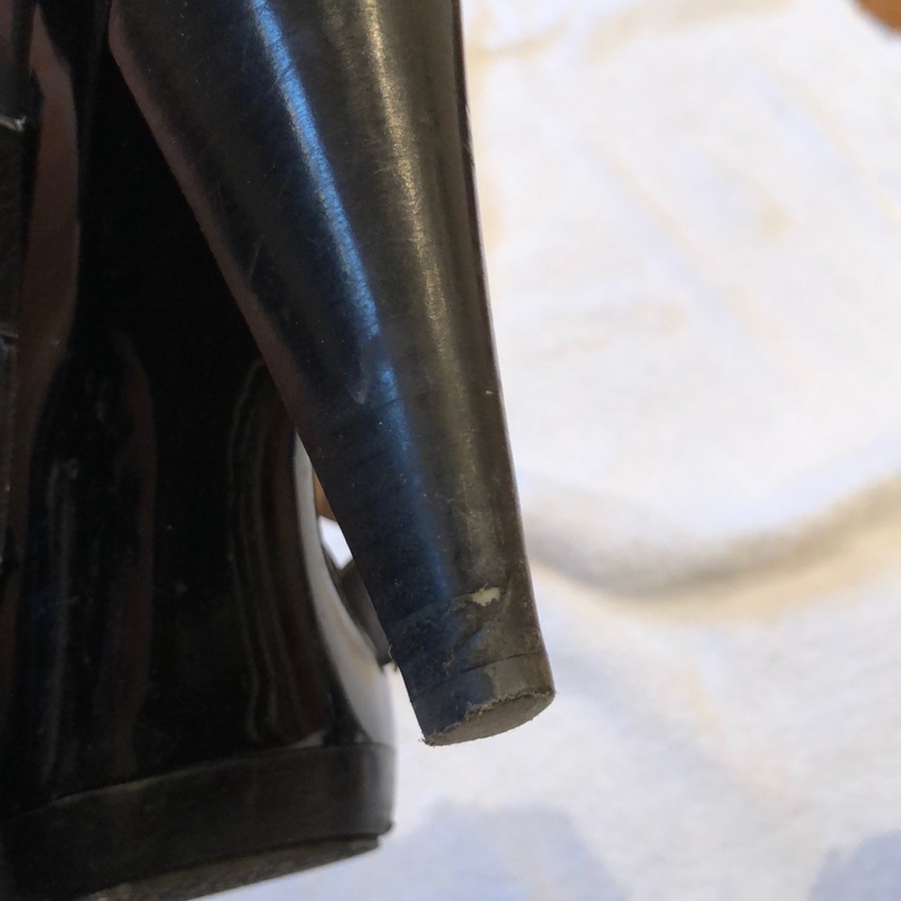 Michael Kors black open toe heels - Picture 9 of 11